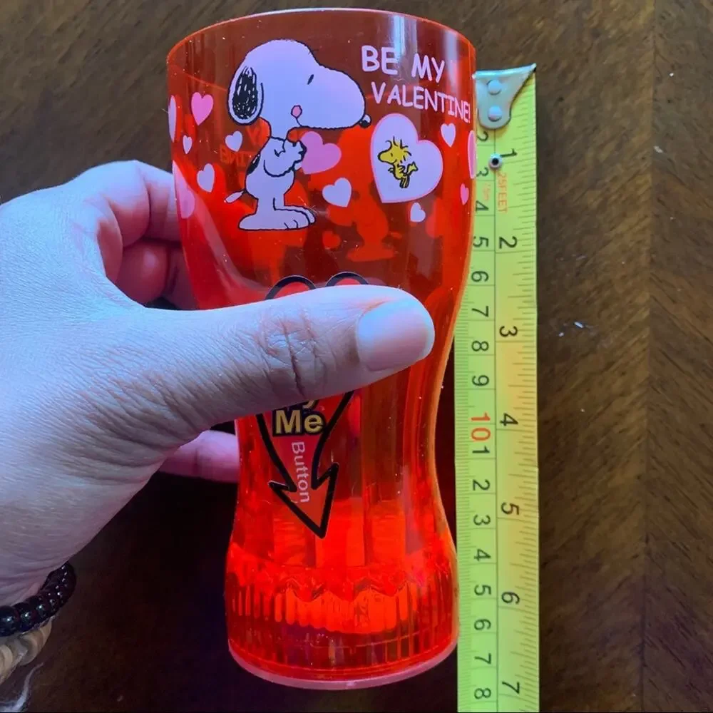 Peanuts Snoopy Valentine’s Light Up Party Cup Peanuts Kidcore Be My Valentine